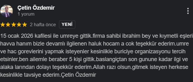 Müşteri Yorumu 3